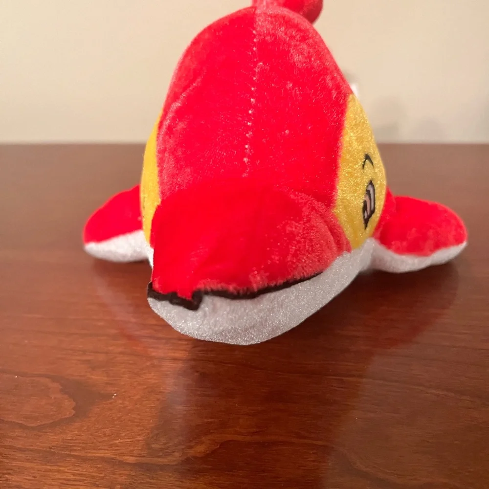 Toy Factory DOLPHIN Pink Yellow White Belly Sewn Eyes Plush 13